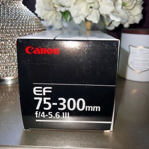 Canon EF 75-300 MM LENSE